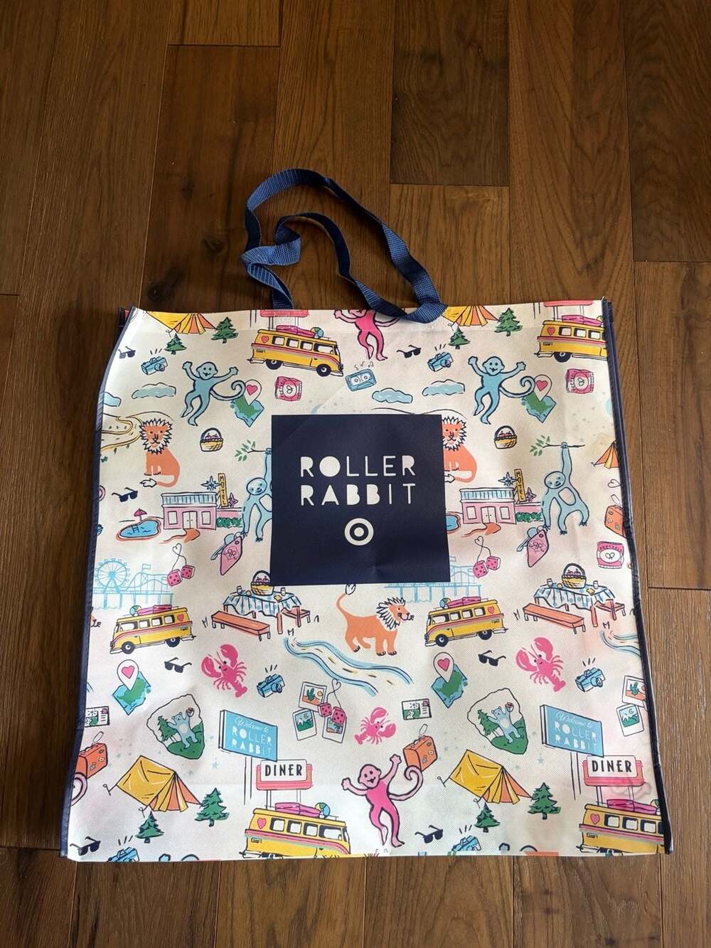 Roller Rabbit x Target Exclusive Large Shopping Tote Bag